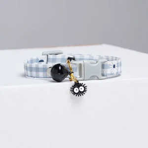 Collar Candy Avocado Pendant Cat Plaid Cat Collars Bell Cartoon